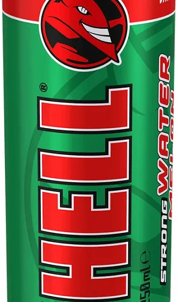 AL HELL ENERGY DRINK WATERMELON FLAVOUR 250ML C24